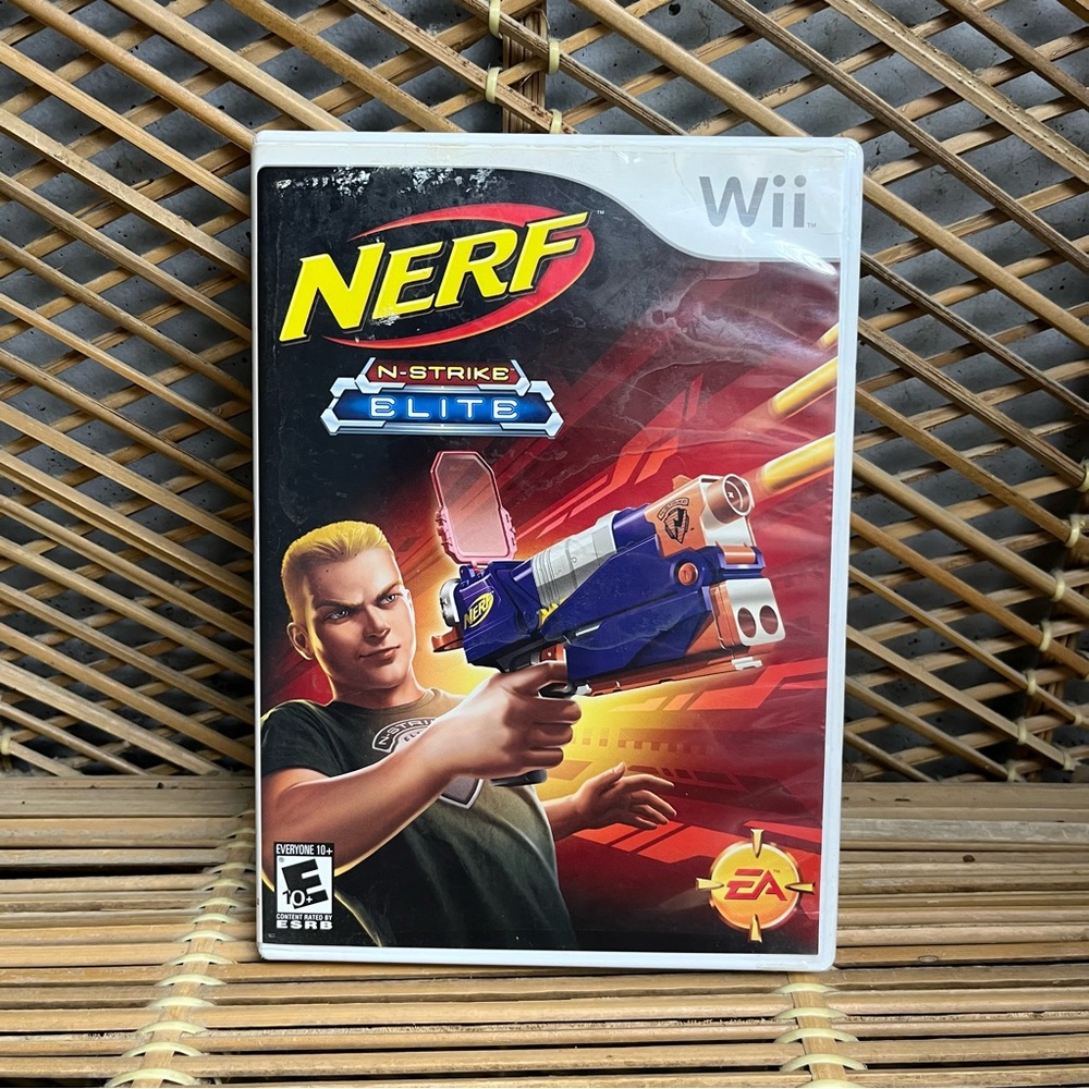 NERF N-Strike Elite Nintendo Wii Game tested